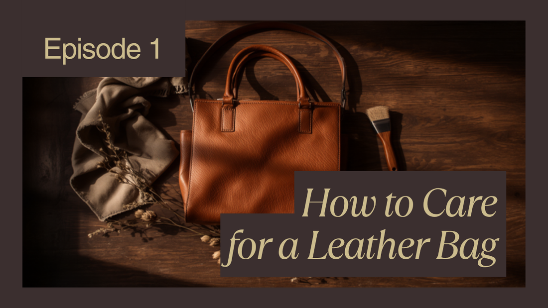 How to care for a leather bag in Indian weather — Frounder Journal leather care header